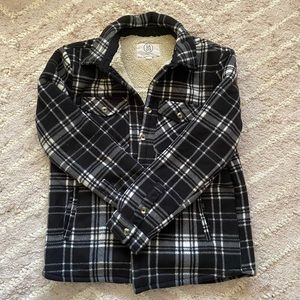 SUPER FLUFFLY SHERPA FLANNEL